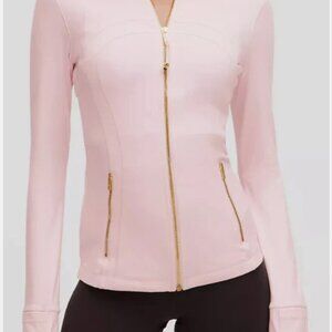 LULULEMON DEFINE JACKET BLISSFUL PINK/GOLD Size 6